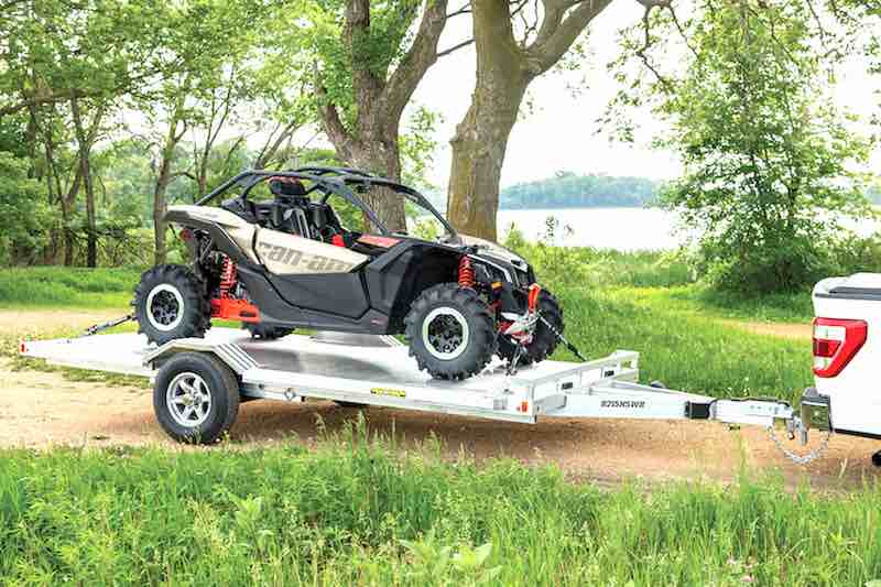 New Single Axle Wide Body Trailer From Aluma